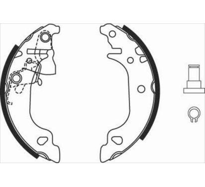 BC 07920
STARLINE
Zestaw szczęk hamulcowych
