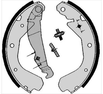 BC 04640
STARLINE
Zestaw szczęk hamulcowych
