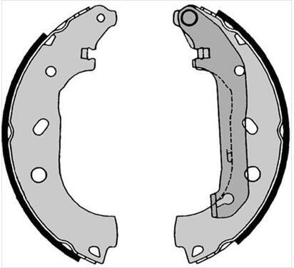 BC 08550
STARLINE
Zestaw szczęk hamulcowych
