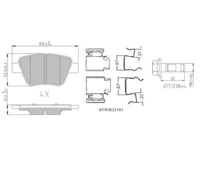 BD S559-PL
STARLINE
Klocki hamulcowe
