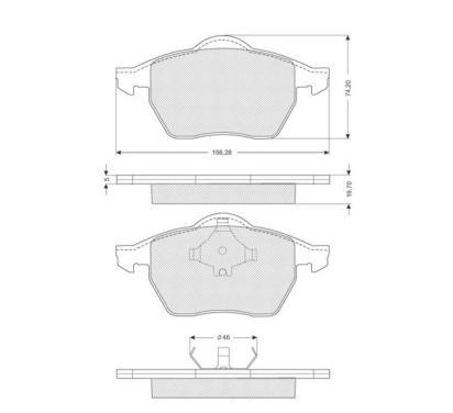 BD S087
STARLINE
Klocki hamulcowe
