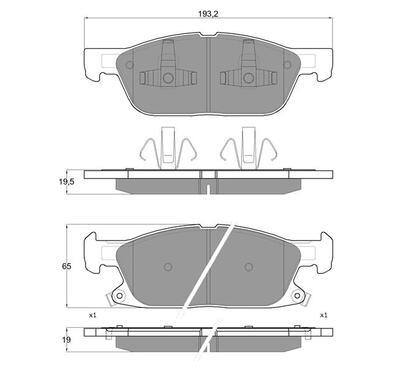 BD S616
STARLINE
Klocki hamulcowe
