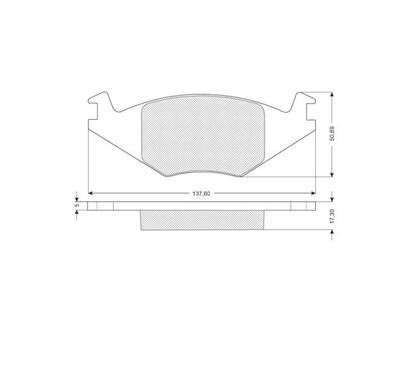 BD S050
STARLINE
Klocki hamulcowe
