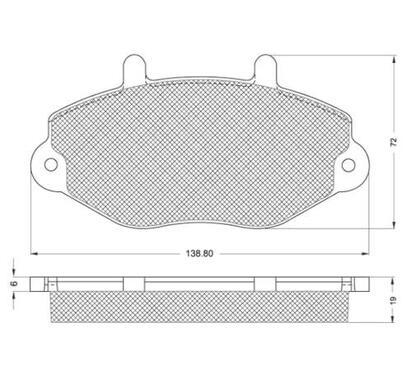 BD S137
STARLINE
Klocki hamulcowe
