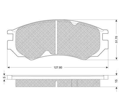 BD S215
STARLINE
Klocki hamulcowe
