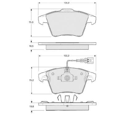 BD S325
STARLINE
Klocki hamulcowe
