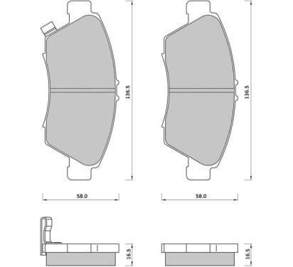 BD S389
STARLINE
Klocki hamulcowe
