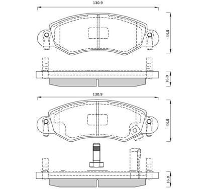 BD S263
STARLINE
Klocki hamulcowe
