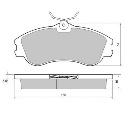 BD S374
STARLINE
Klocki hamulcowe
