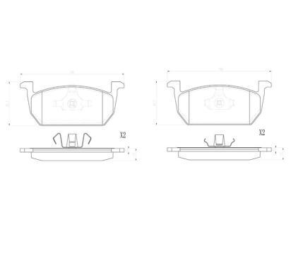 BD S1010
STARLINE
Klocki hamulcowe
