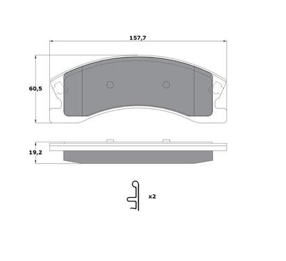 BD S751
STARLINE
Klocki hamulcowe
