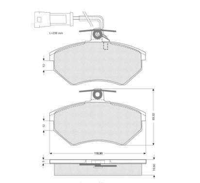 BD S235
STARLINE
Klocki hamulcowe
