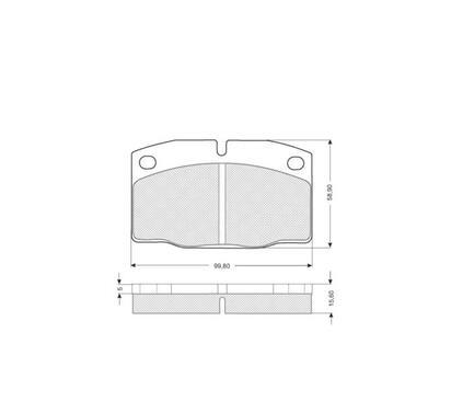 BD S021
STARLINE
Klocki hamulcowe
