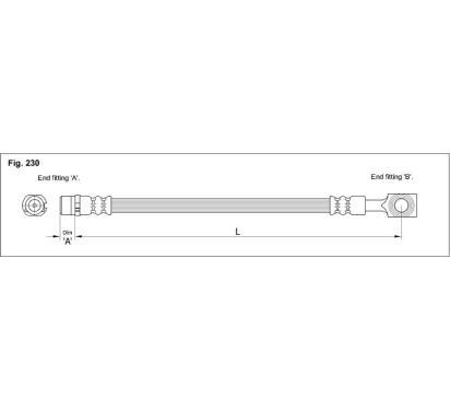 HA CC.1264
STARLINE
Przewód hamulcowy elastyczny
