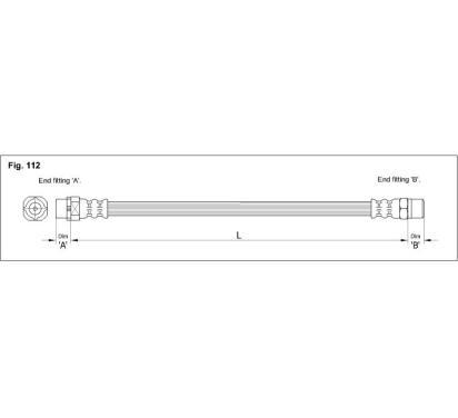 HA E.1208
STARLINE
Przewód hamulcowy elastyczny
