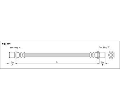 HA EB.1226
STARLINE
Przewód hamulcowy elastyczny
