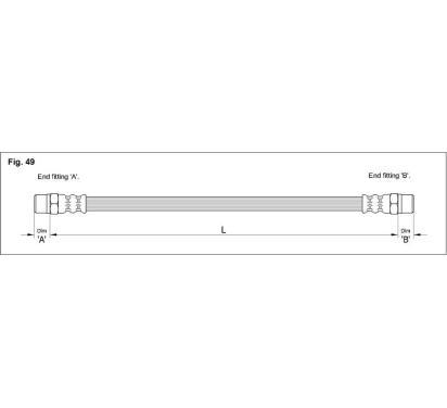 HA EE.1205
STARLINE
Przewód hamulcowy elastyczny
