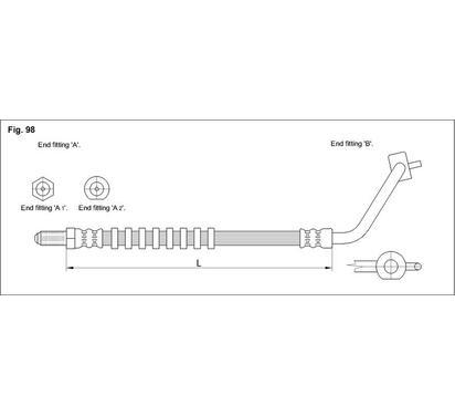 HA AC.1243
STARLINE
Przewód hamulcowy elastyczny
