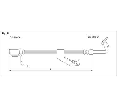 HA AC.1274
STARLINE
Przewód hamulcowy elastyczny
