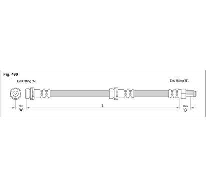 HA ST.1225
STARLINE
Przewód hamulcowy elastyczny
