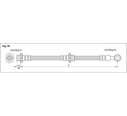 HA BH.1215
STARLINE
Przewód hamulcowy elastyczny
