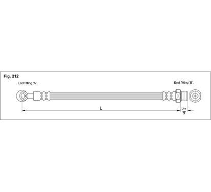HA ST.1234
STARLINE
Przewód hamulcowy elastyczny
