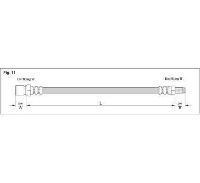 HA ST.1076
STARLINE
Przewód hamulcowy elastyczny
