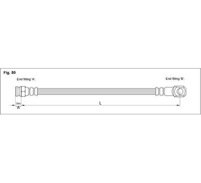 HA AL.1207
STARLINE
Przewód hamulcowy elastyczny
