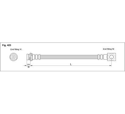 HA ST.1129
STARLINE
Przewód hamulcowy elastyczny
