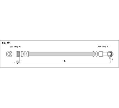 HA ST.1102
STARLINE
Przewód hamulcowy elastyczny

