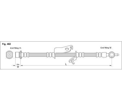 HA ST.1187
STARLINE
Przewód hamulcowy elastyczny
