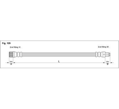 HA A.1210
STARLINE
Przewód hamulcowy elastyczny
