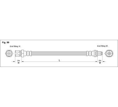 HA CC.1230
STARLINE
Przewód hamulcowy elastyczny

