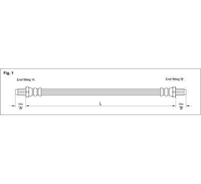 HA BC.1211
STARLINE
Przewód hamulcowy elastyczny
