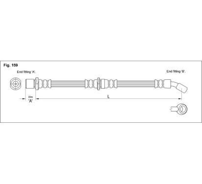 HA ST.1150
STARLINE
Przewód hamulcowy elastyczny
