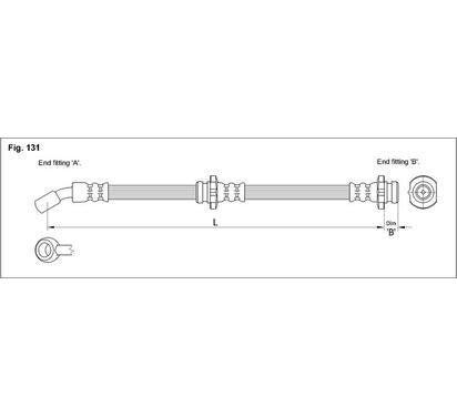 HA BH.1263
STARLINE
Przewód hamulcowy elastyczny
