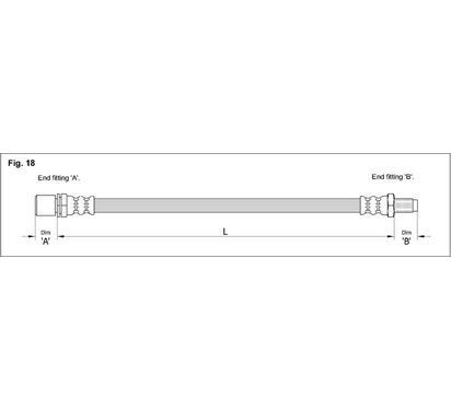 HA EB.1240
STARLINE
Przewód hamulcowy elastyczny

