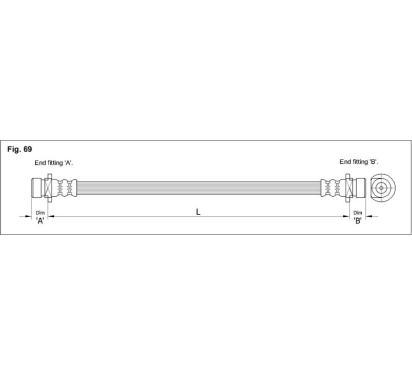 HA AB.1257
STARLINE
Przewód hamulcowy elastyczny
