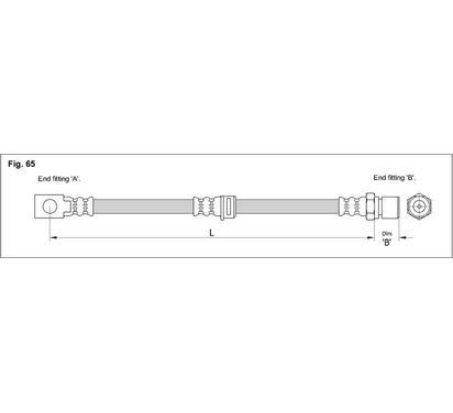 HA CC.1228
STARLINE
Przewód hamulcowy elastyczny
