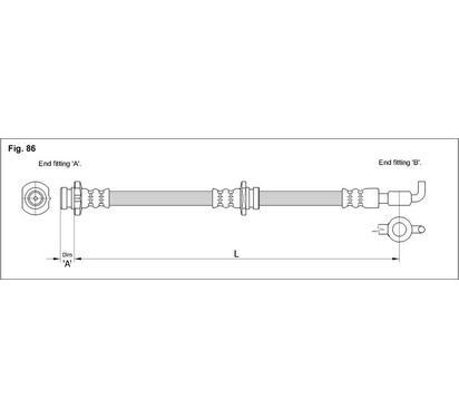 HA CC.1232
STARLINE
Przewód hamulcowy elastyczny
