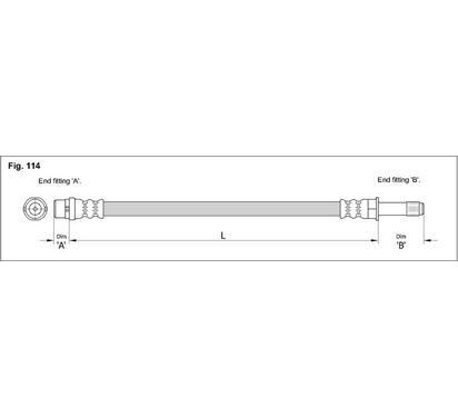 HA ST.1108
STARLINE
Przewód hamulcowy elastyczny
