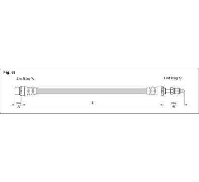 HA CE.1233
STARLINE
Przewód hamulcowy elastyczny
