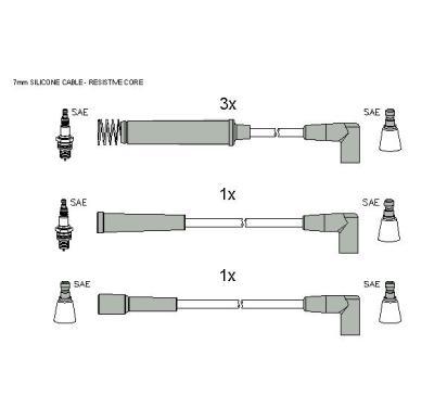 ZK 1532
STARLINE
Zestaw przewodów zapłonowych
