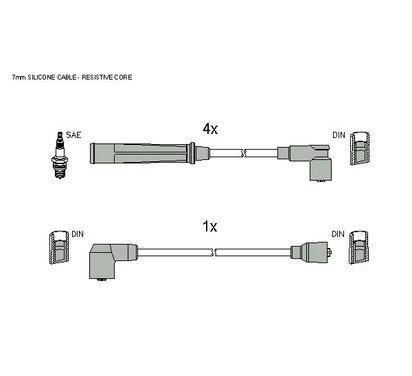 ZK 7874
STARLINE
Zestaw przewodów zapłonowych
