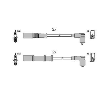 ZK 6222
STARLINE
Zestaw przewodów zapłonowych
