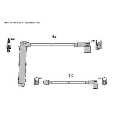 ZK 8254
STARLINE
Zestaw przewodów zapłonowych
