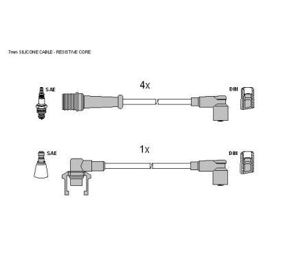 ZK 7774
STARLINE
Zestaw przewodów zapłonowych
