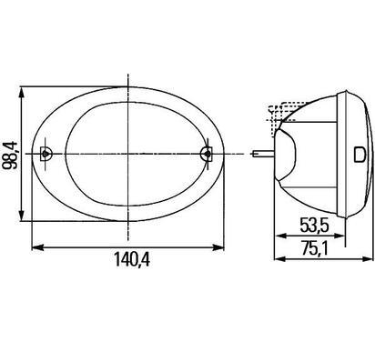 2ZR 343 130-607
HELLA
Światło cofania
