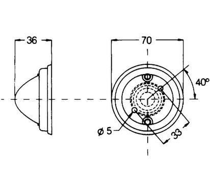 2PF 997 023-011
HELLA
Światła pozycyjne
