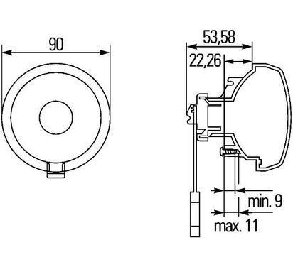 2BA 965 039-147
HELLA
Lampa kierunkowskazu
